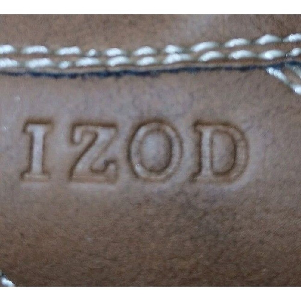 Izod Hayward mens 10.5 slip on Loafer shoes Brown Comfort Everyday Wear Work - Picture 8 of 12